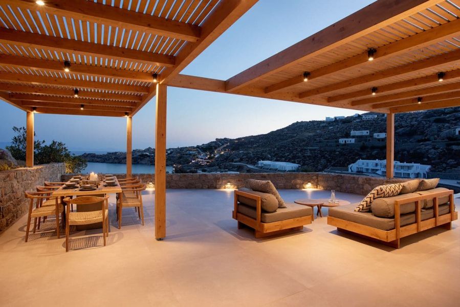 outdoor space mykonos