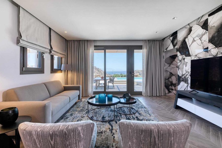 luxury living area