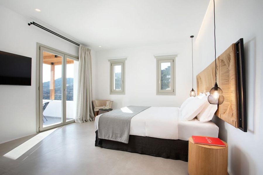 mykonos bedroom