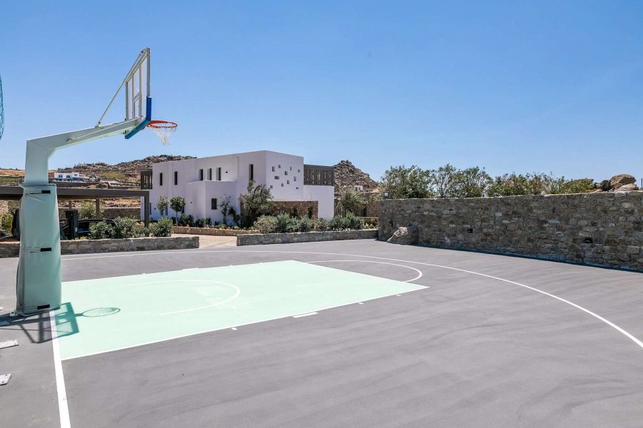 private basketball court