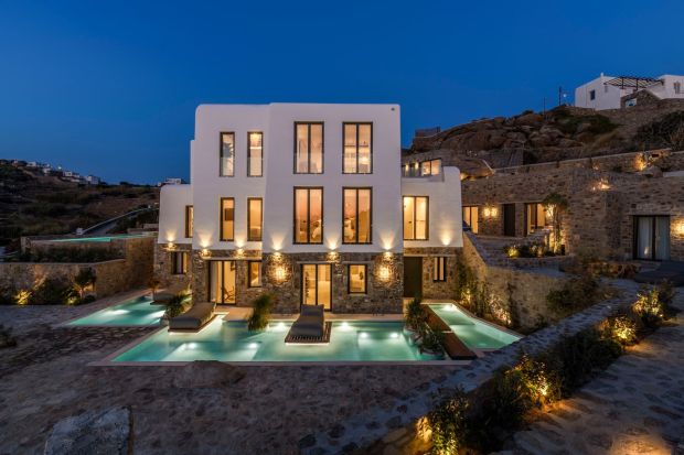 high-end villa mykonos, villa mykonos high-end