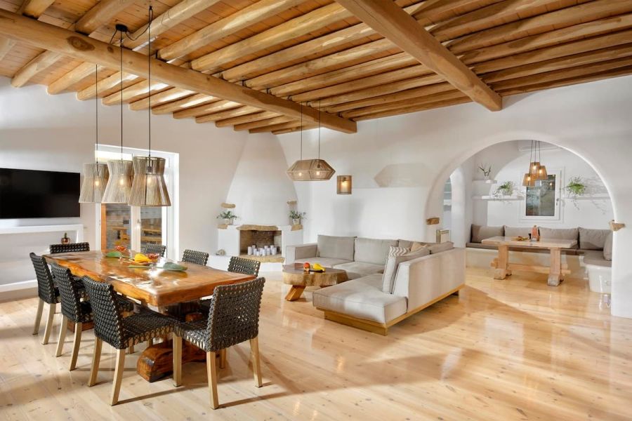 Mykonos indoor area