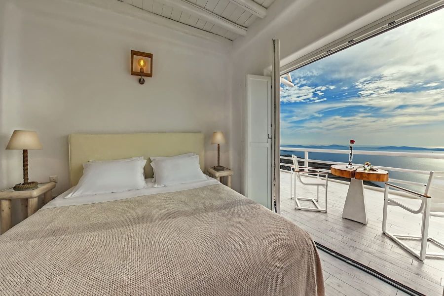 Mykonos luxury bedroom