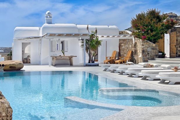 rent villa mykonos, cyclades mykonos villa