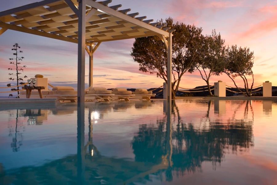 Villa mykonos outdoor