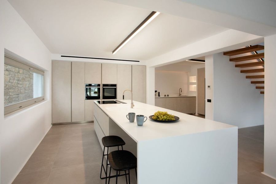 Mykonos villa kitchen