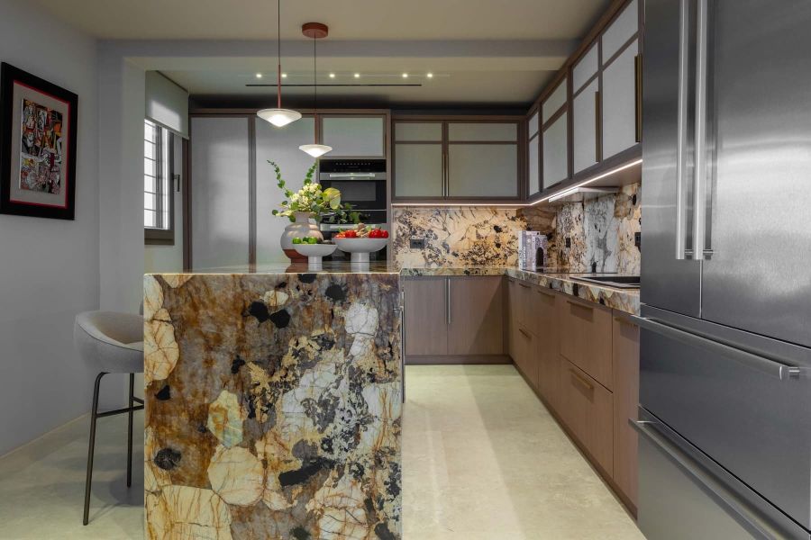 mykonos luxury villas kitchen