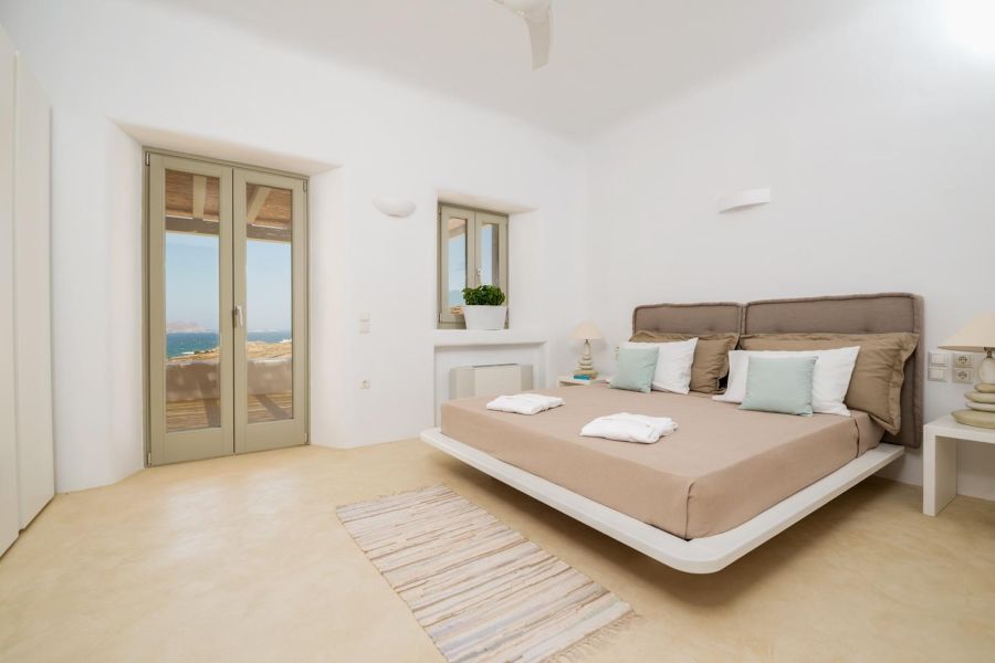 bedroom mykonos villas
