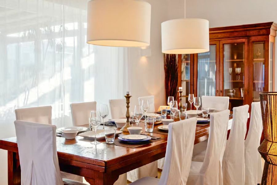 Luxury dining area
