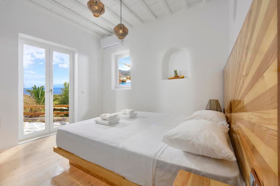 Luxury bedroom area