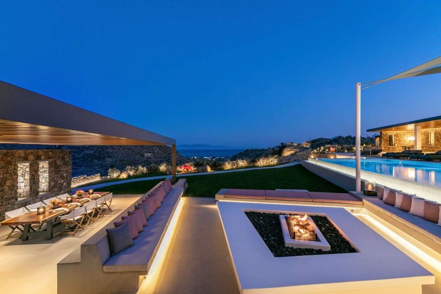luxury outdoor area