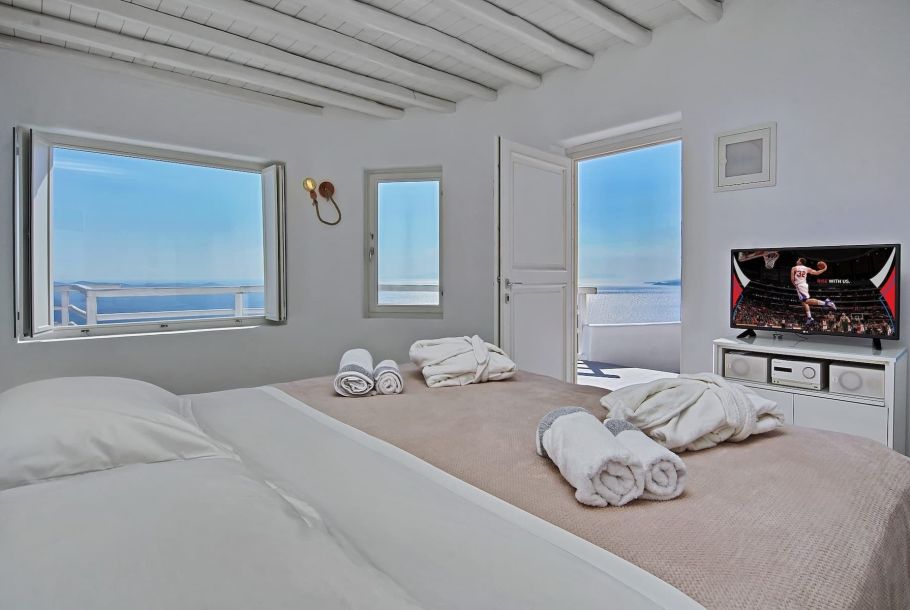 Complex villa bedroom