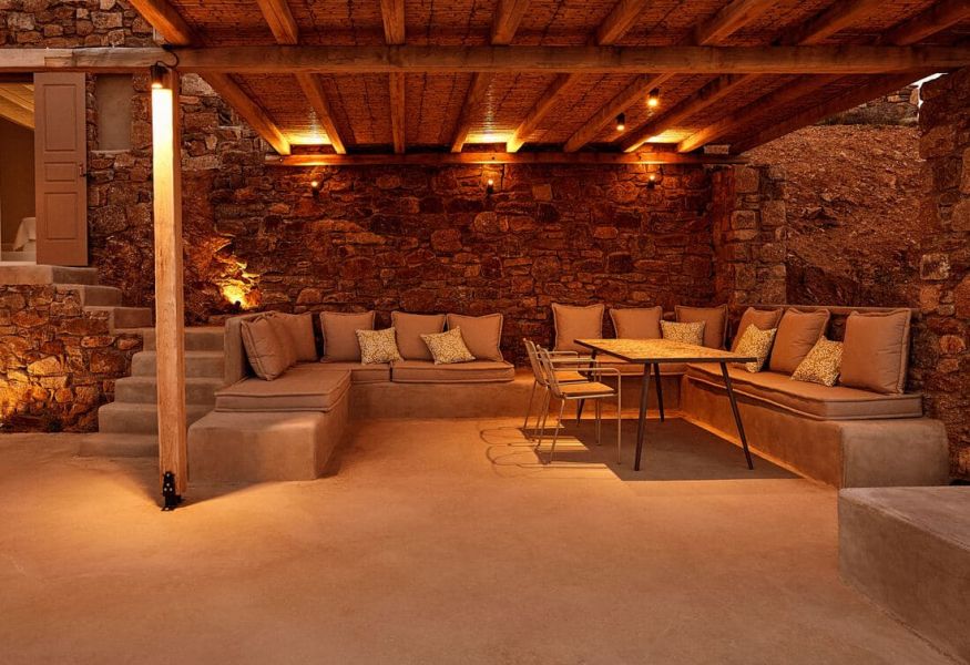 Mykonos living area