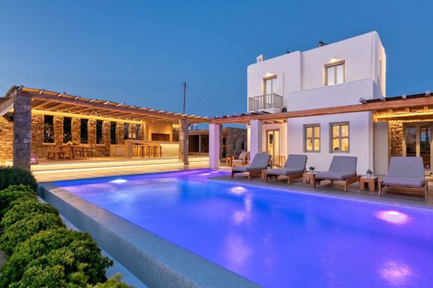 Mykonos luxury complex, rental villas