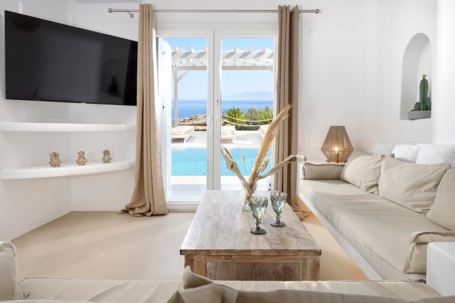 Mykonos kitchen area